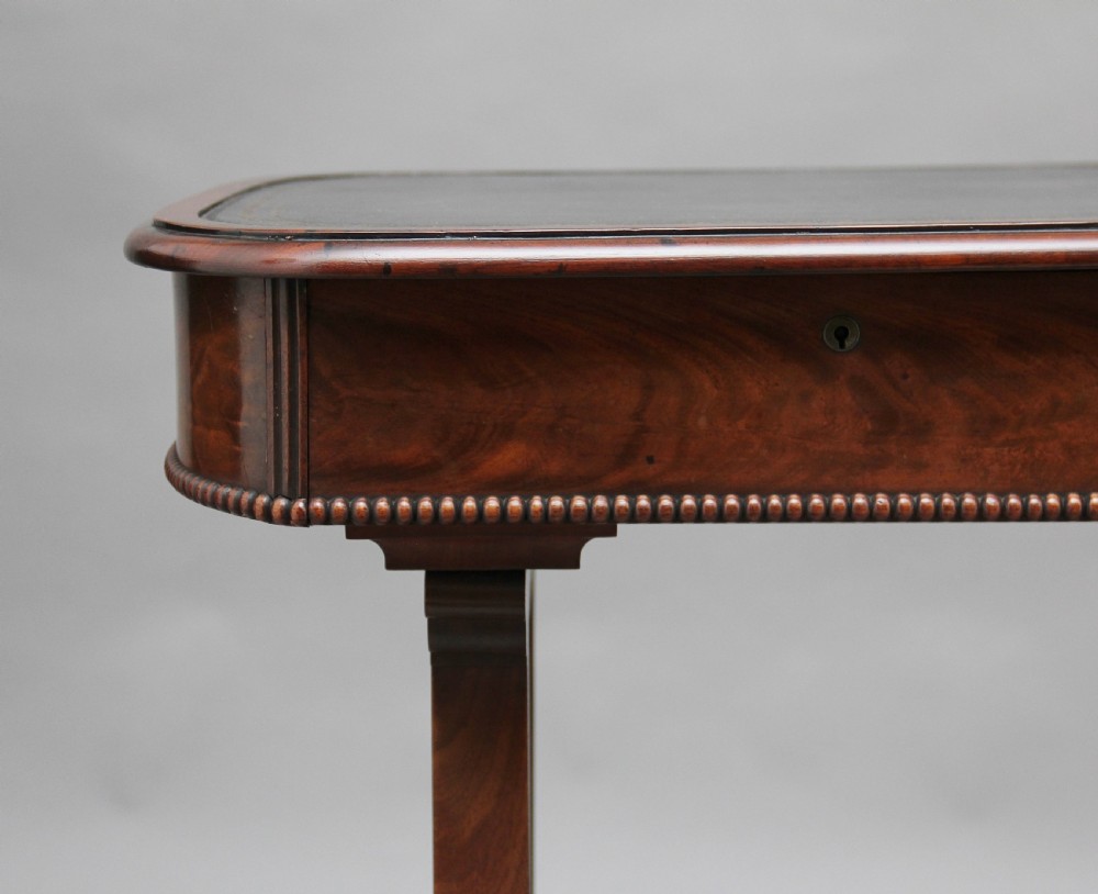 Early 19th Century Mahogany Writing Table View XI