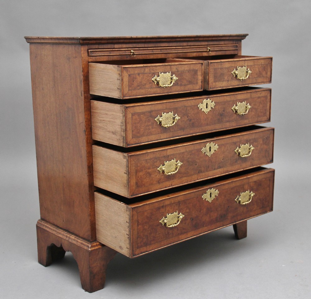 Early 20th Century walnut chest of drawers View III