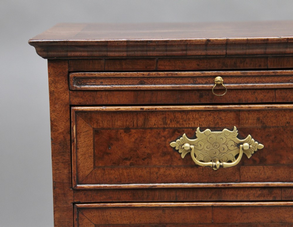 Early 20th Century walnut chest of drawers View X