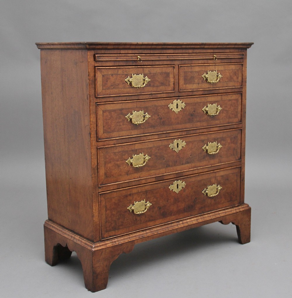 Early 20th Century walnut chest of drawers View XI