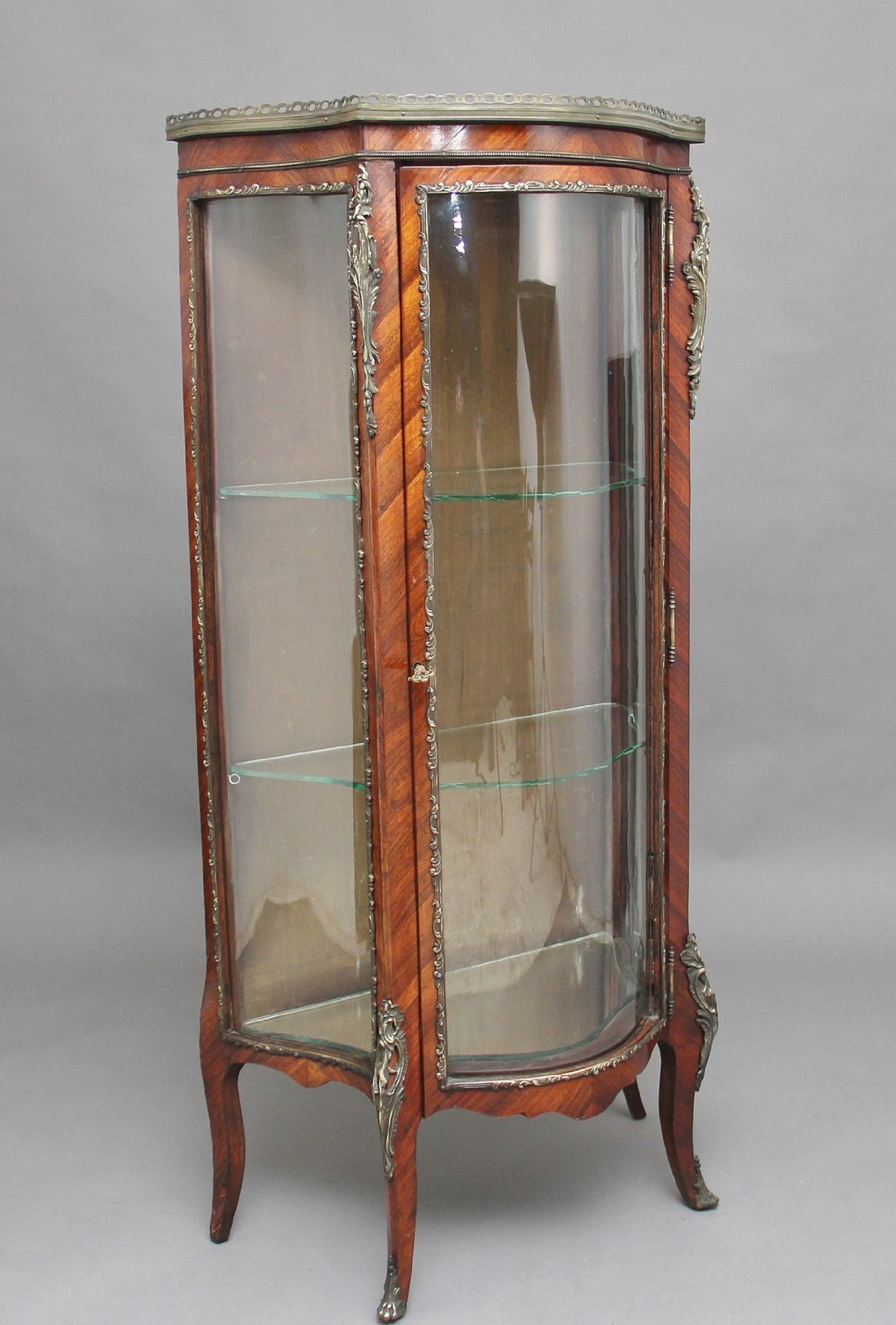 19th Century Kingwood display cabinet