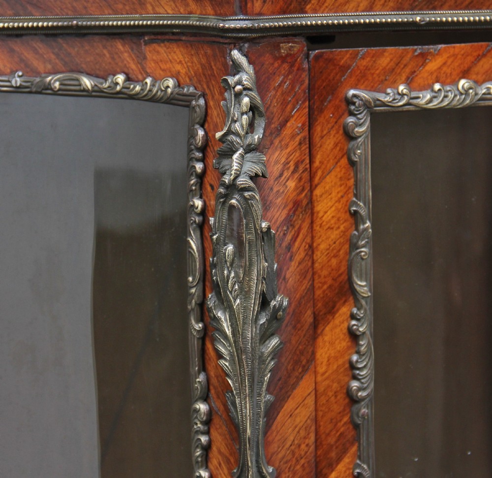 19th Century Kingwood display cabinet View XII