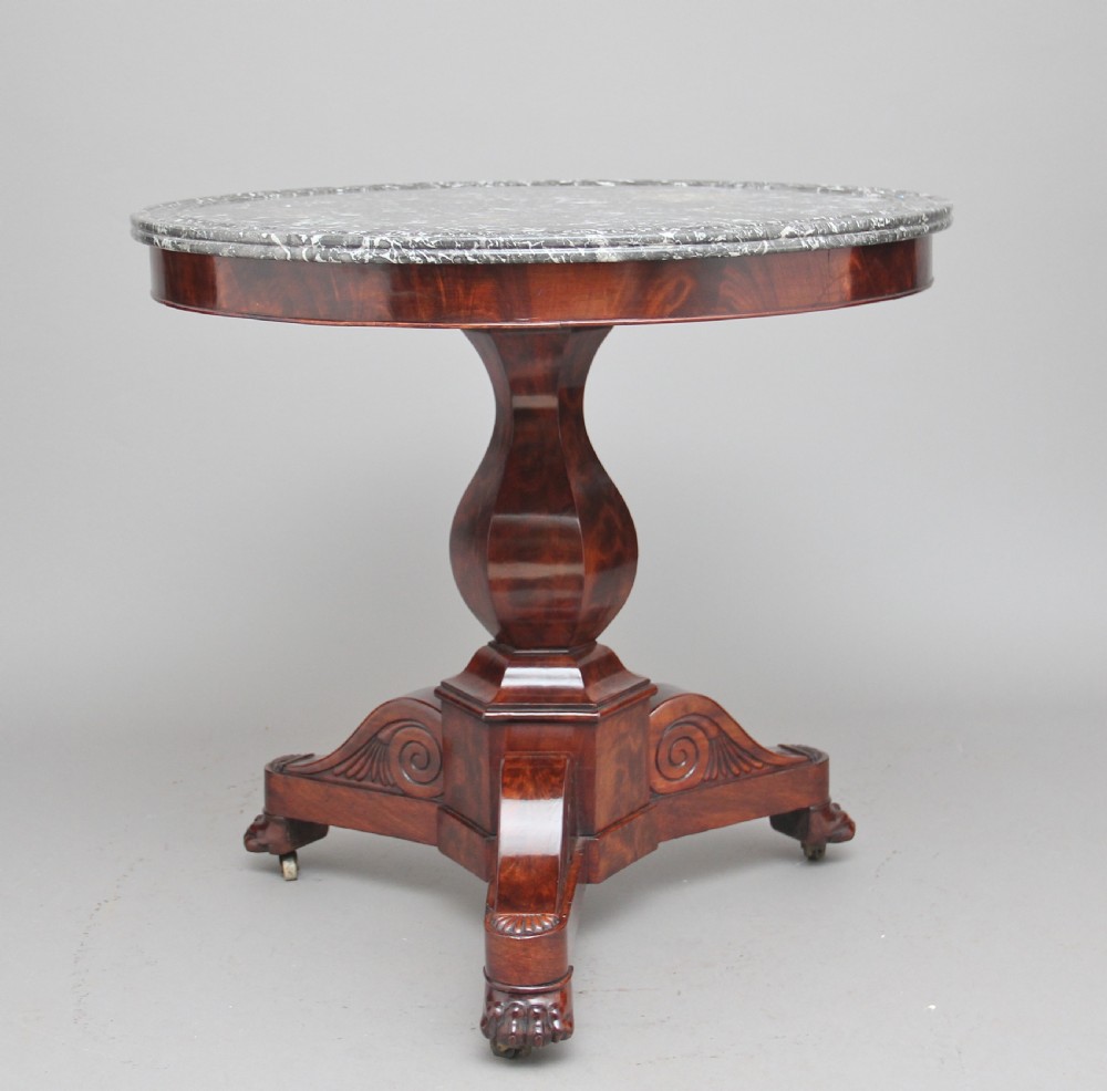 Early 19th Century mahogany gueridon table