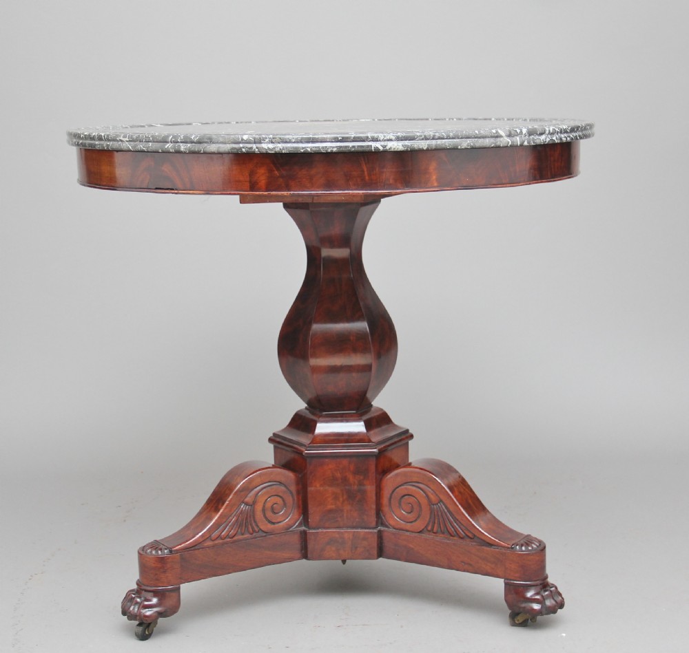 Early 19th Century mahogany gueridon table View IV