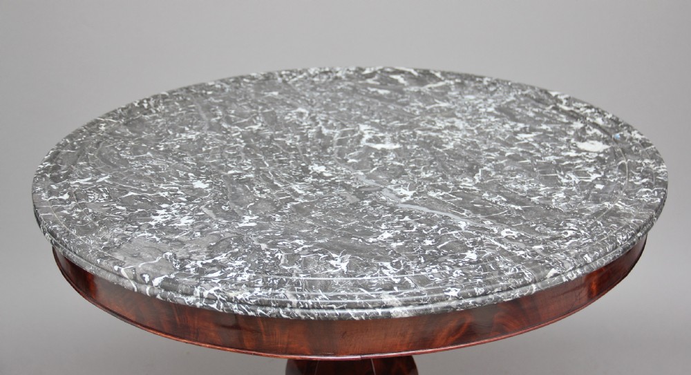 Early 19th Century mahogany gueridon table View V