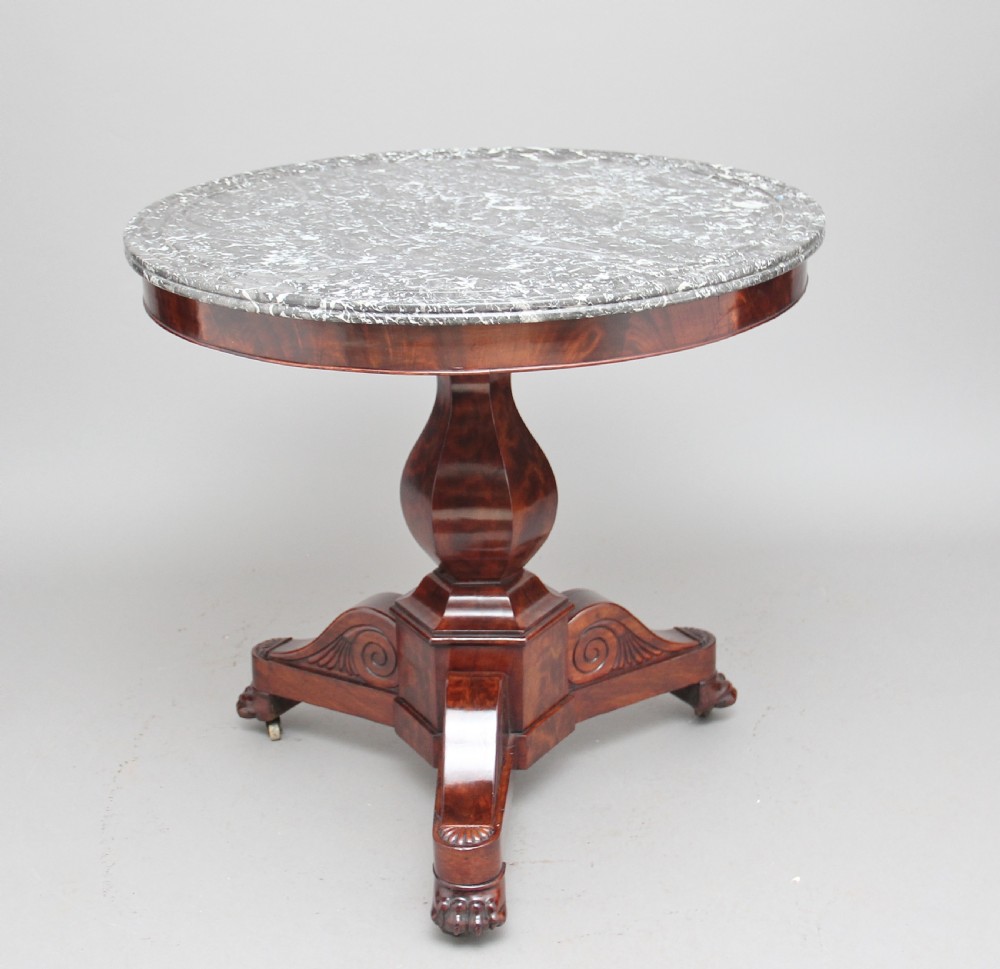 Early 19th Century mahogany gueridon table View VI