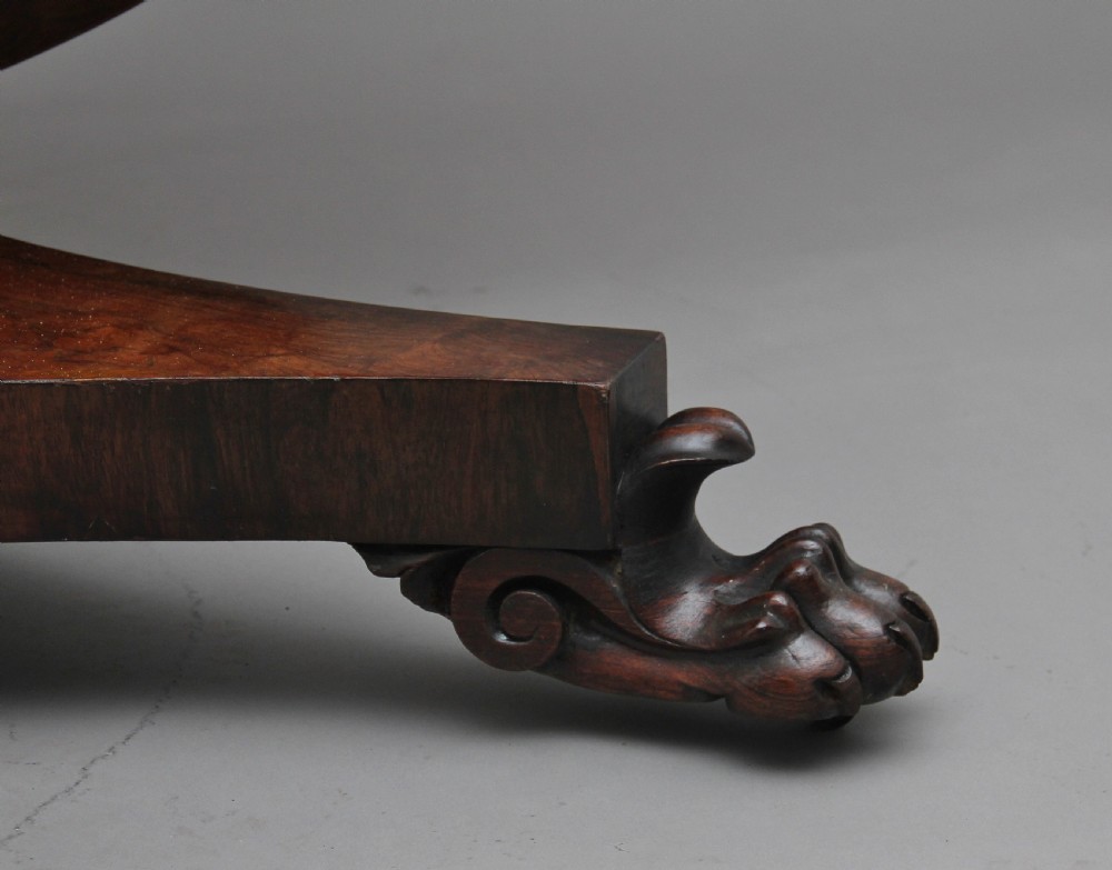 Early 19th Century rosewood breakfast table View IX