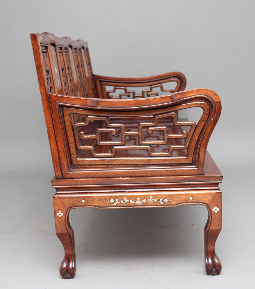 Early 20th Century Chinese five piece suite View III