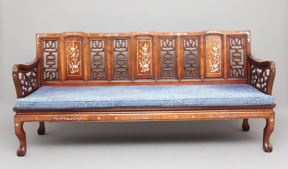 Early 20th Century Chinese five piece suite View IX