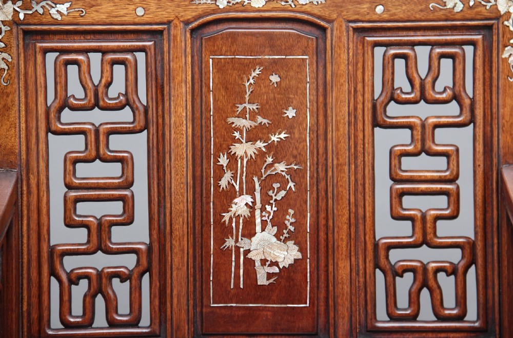 Early 20th Century Chinese five piece suite View XVIII