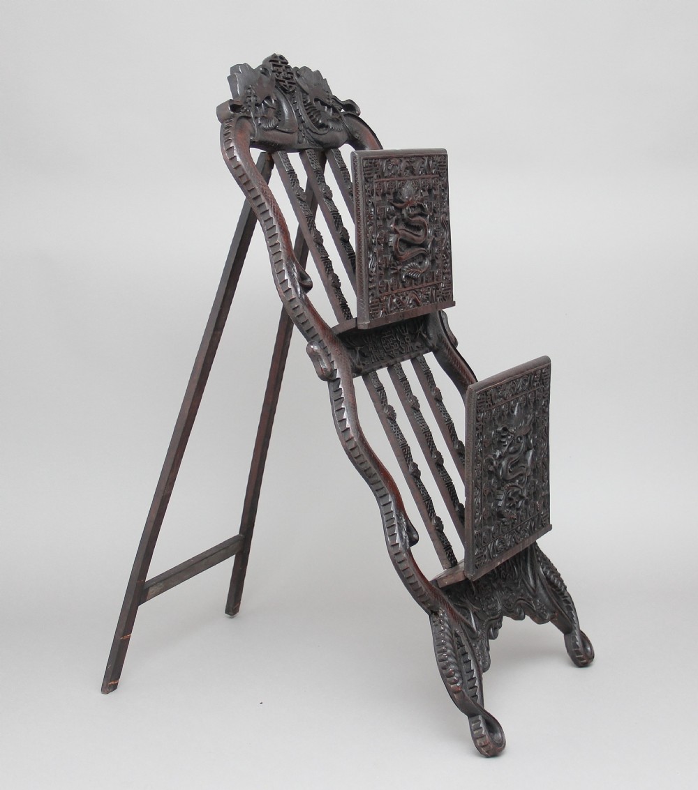 19th Century Chinese folio stand View II