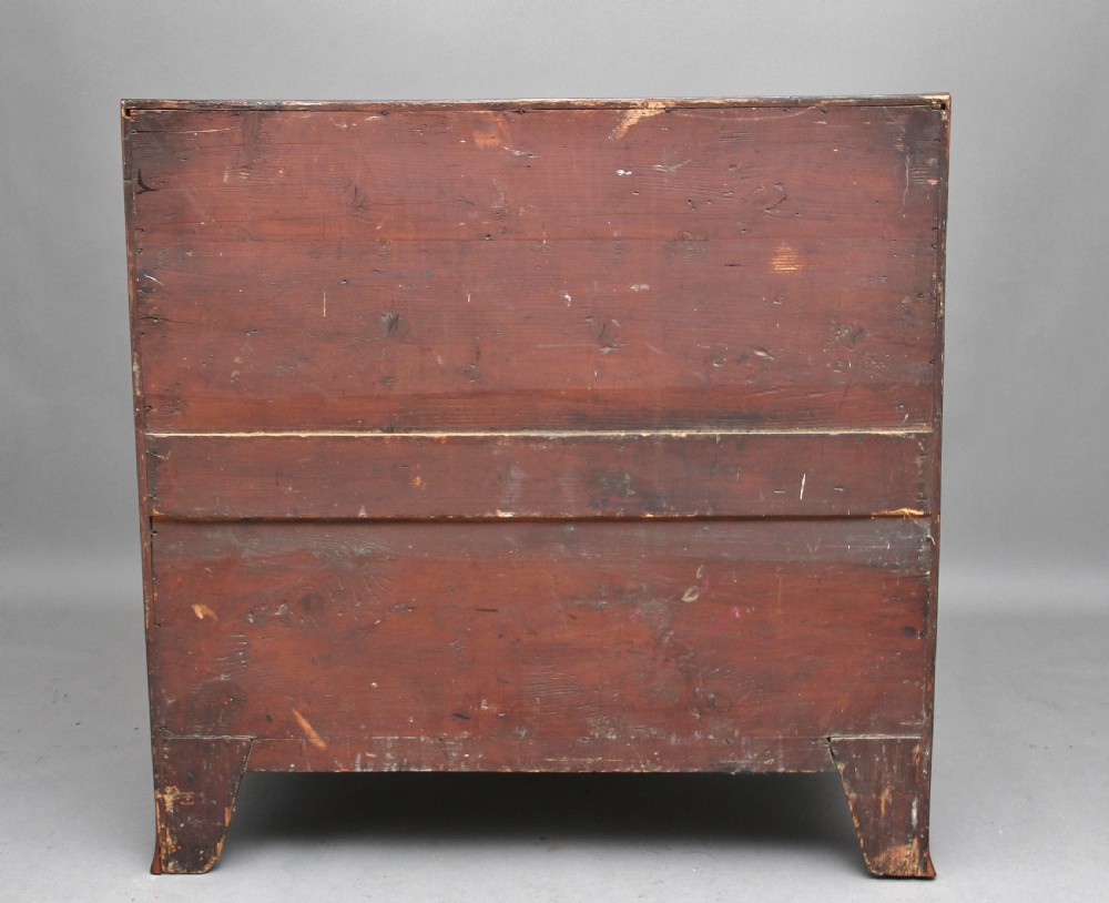 Early 19th Century Mahogany Bowfront Chest View VI