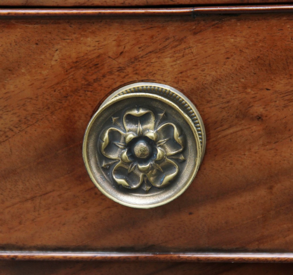 Early 19th Century Mahogany Bowfront Chest View XIII