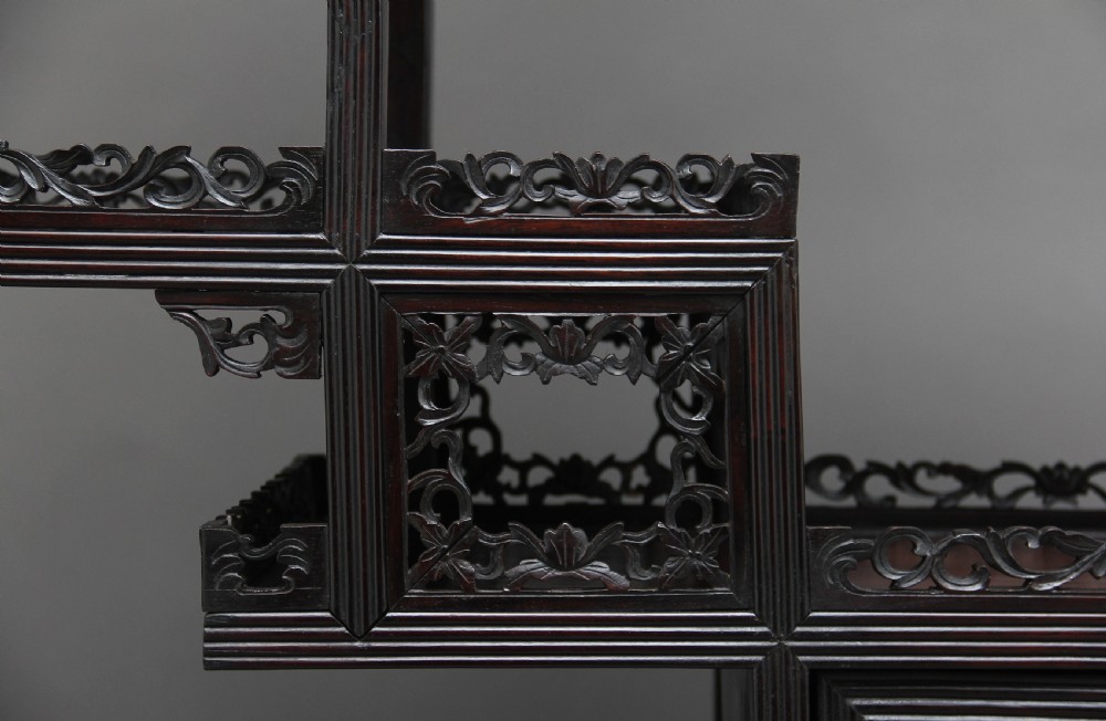 19th Century Chinese display cabinet View XI