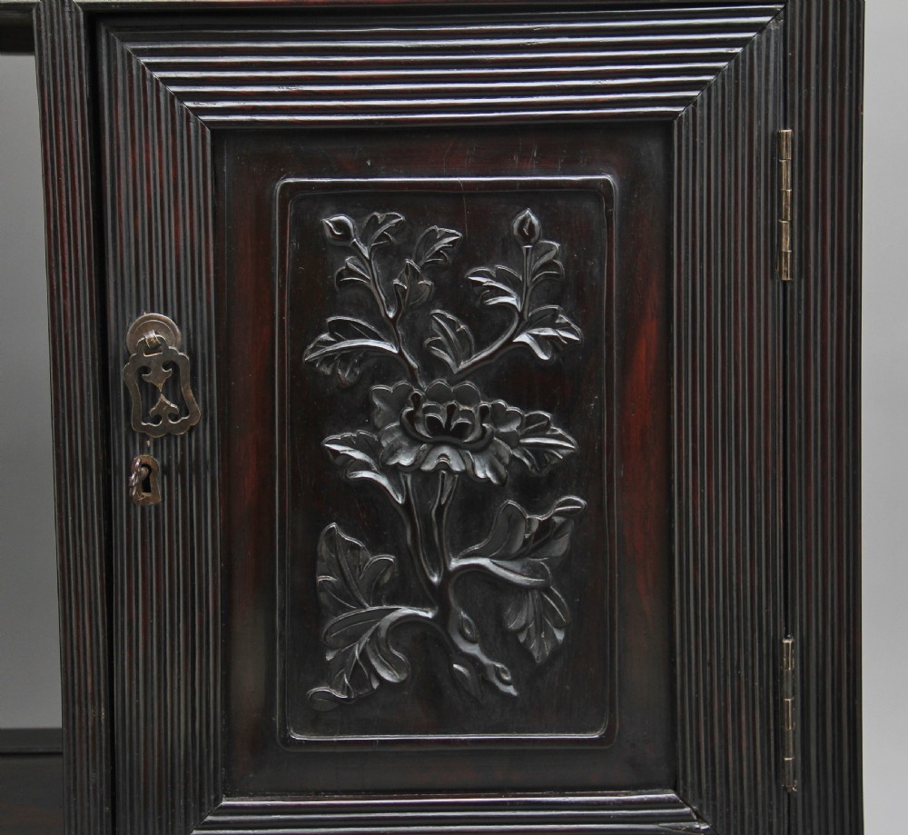 19th Century Chinese display cabinet View XIII