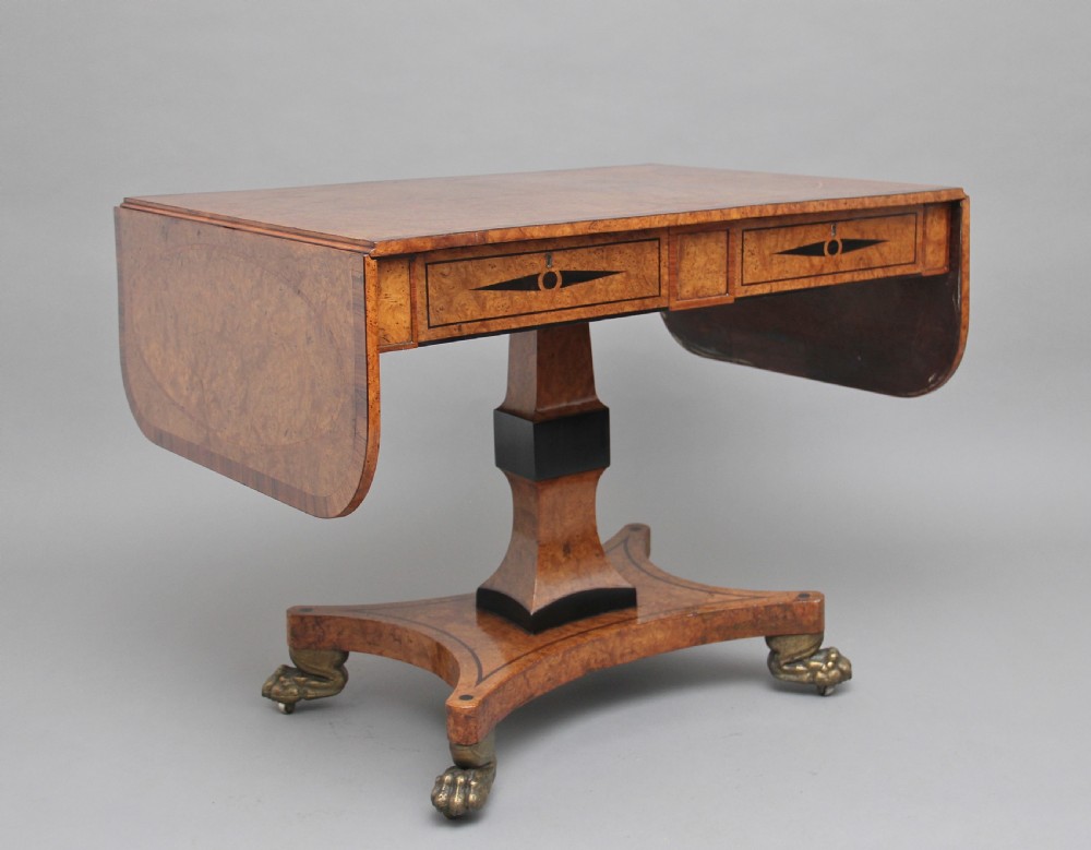 19th Century pollard oak sofa table View IV
