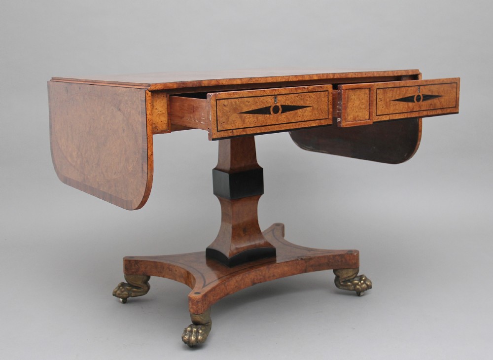 19th Century pollard oak sofa table View V