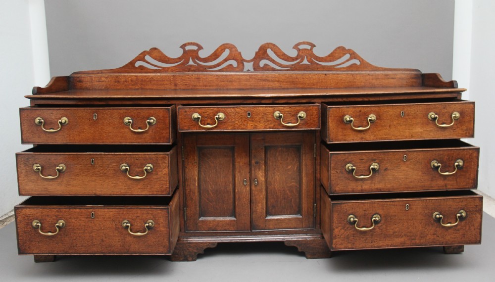 18th Century oak dresser View III
