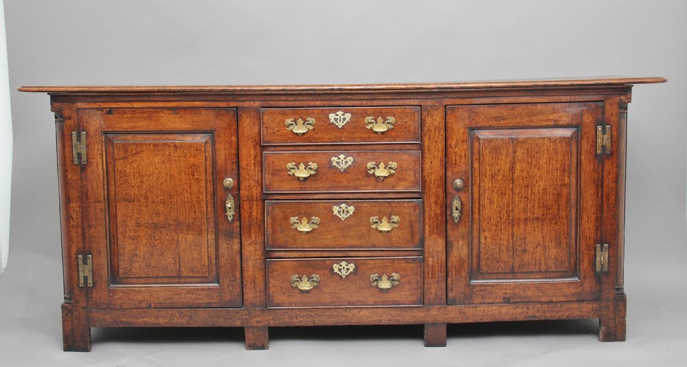 Mid 18th Century oak dresser