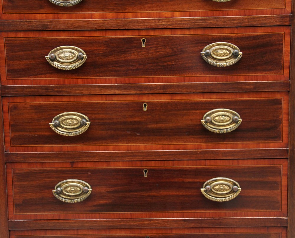 Early 20th Century mahogany chest of drawers View IX