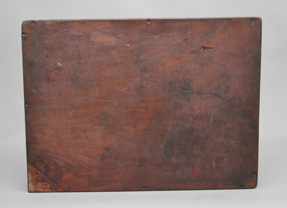 Early 19th Century carved mahogany butlers tray on stand View XII