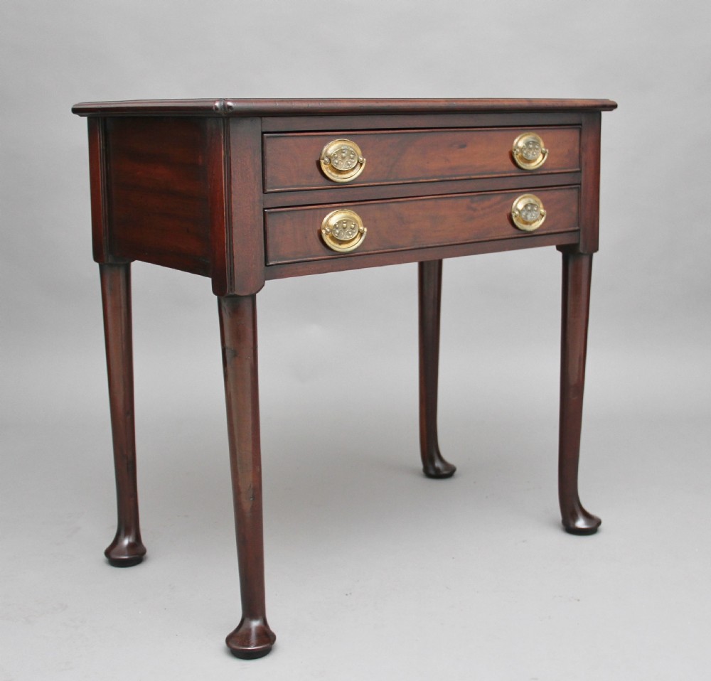 19th Century mahogany side table
