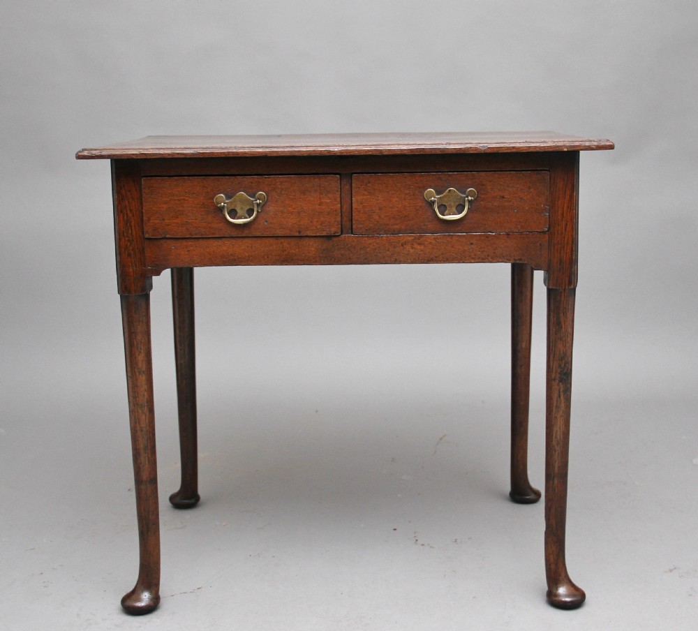 18th Century oak lowboy