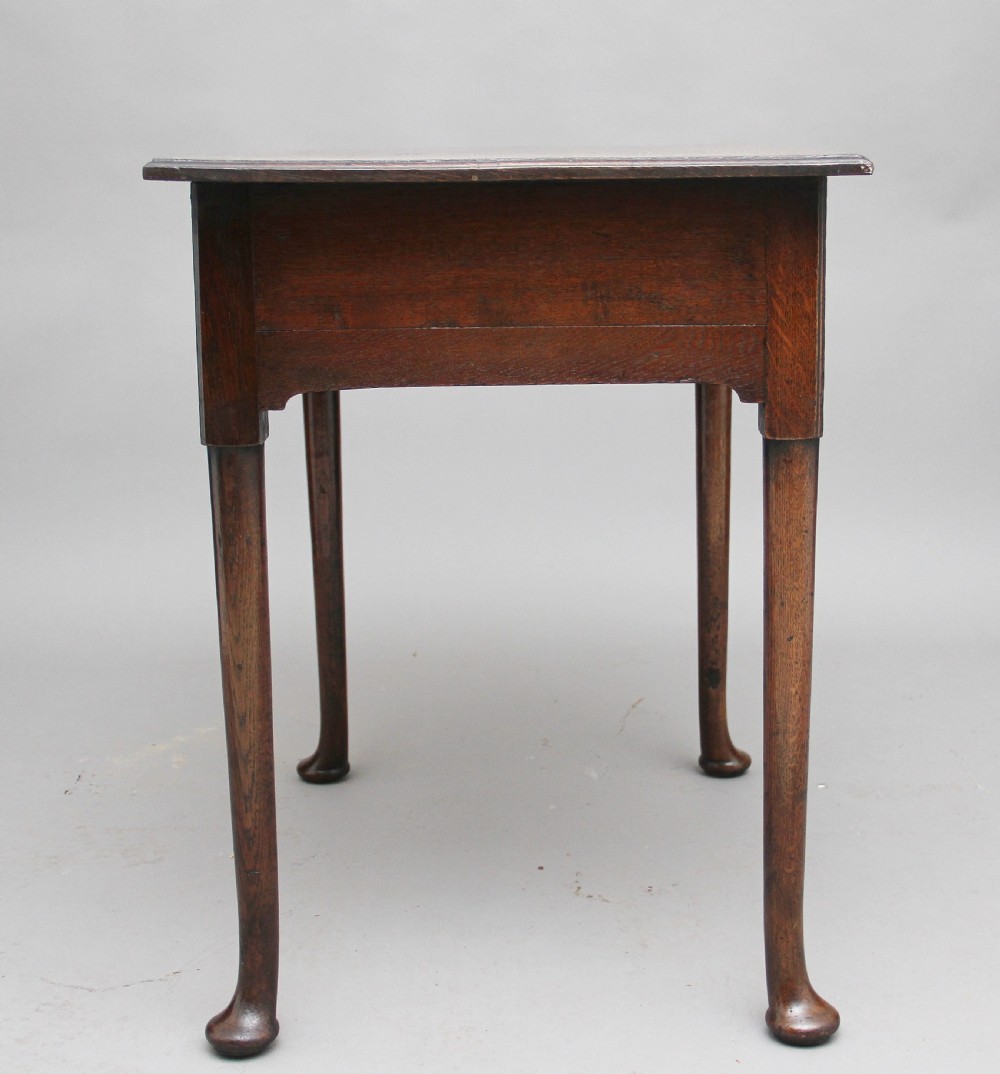 18th Century oak lowboy View IV