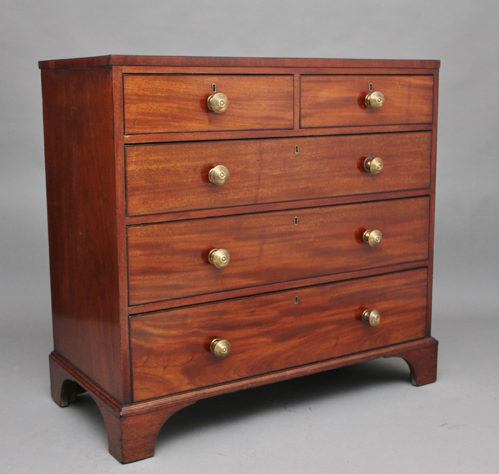 Early 19th Century mahogany chest