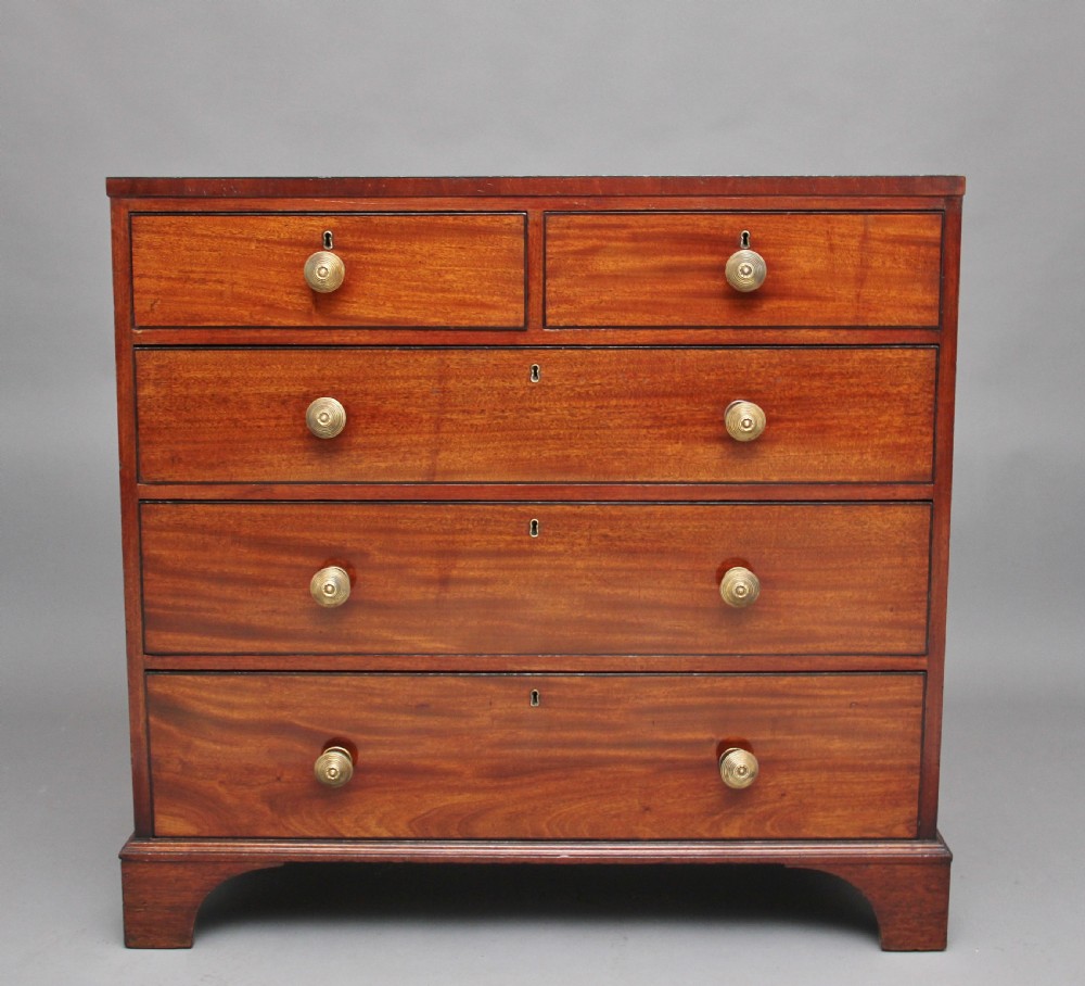 Early 19th Century mahogany chest View III