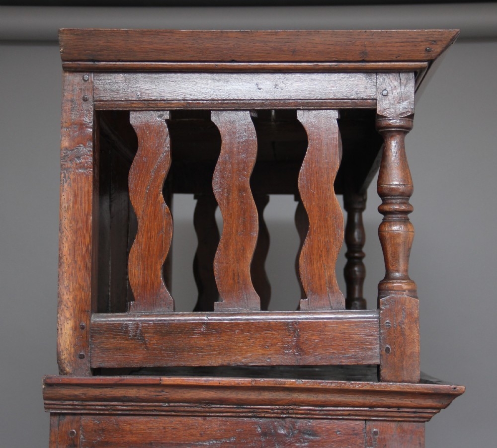 Early 18th Century oak tridarn View IX