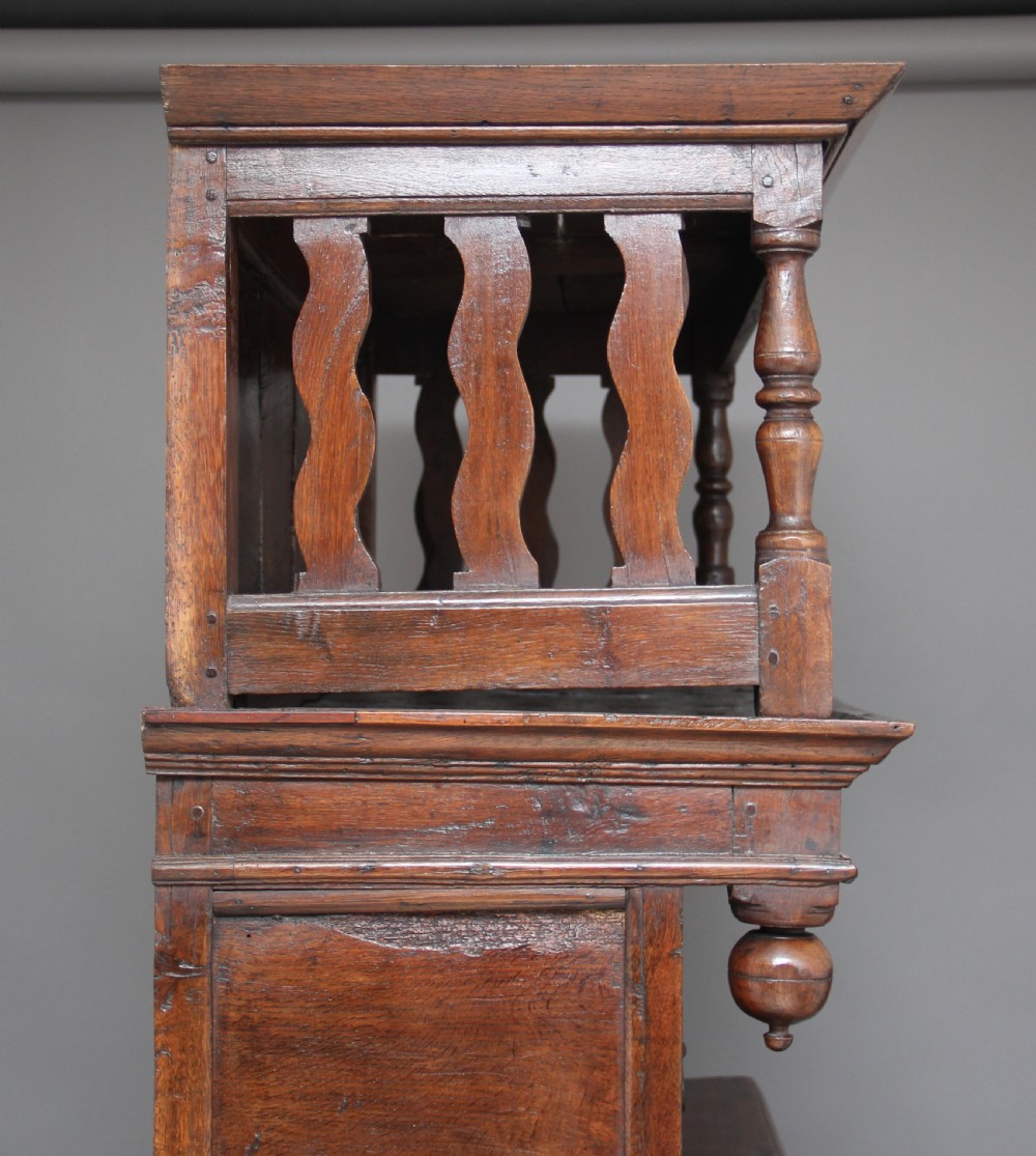Early 18th Century oak tridarn View X