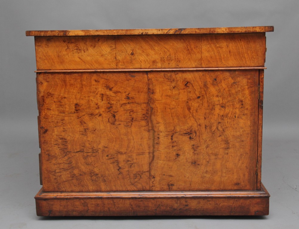 Early 19th Century pollard oak partners desk View VI