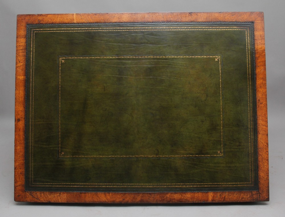 Early 19th Century pollard oak partners desk View VIII