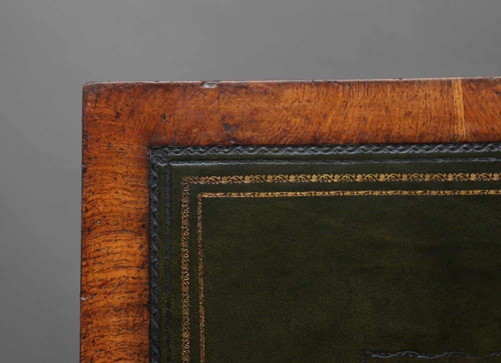 Early 19th Century pollard oak partners desk View XI