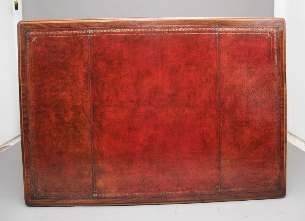 Early 19th Century mahogany partners desk View VI