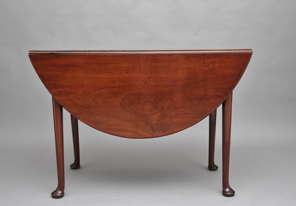 18th Century mahogany drop leaf table View II