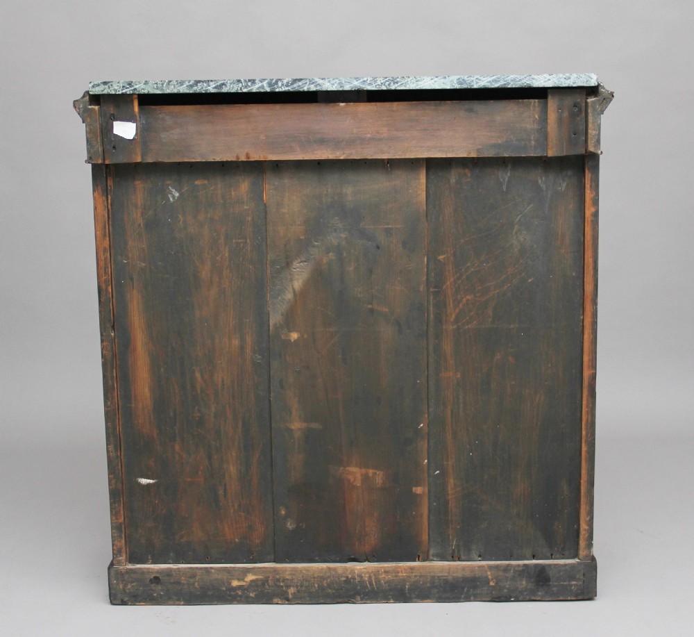 Regency rosewood open bookcase View IV