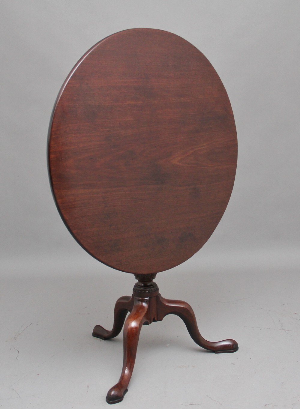 18th Century mahogany tripod table