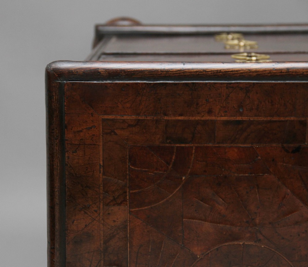 18th Century oyster wood chest of drawers View VIII