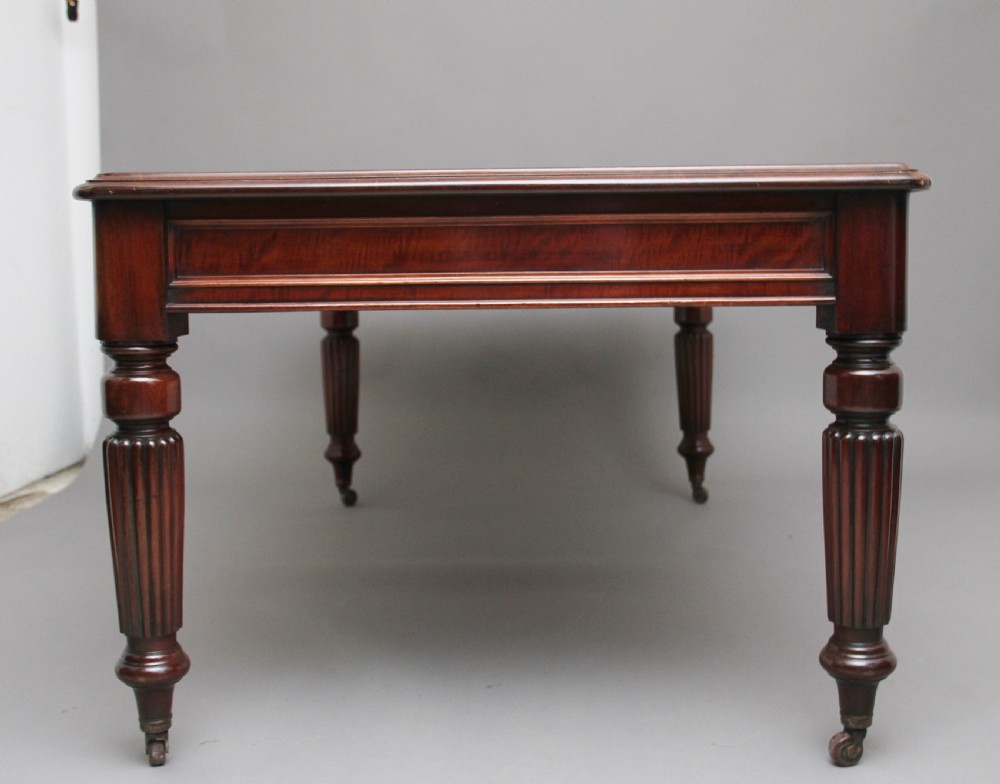 Early 19th Century mahogany partners desk View VII