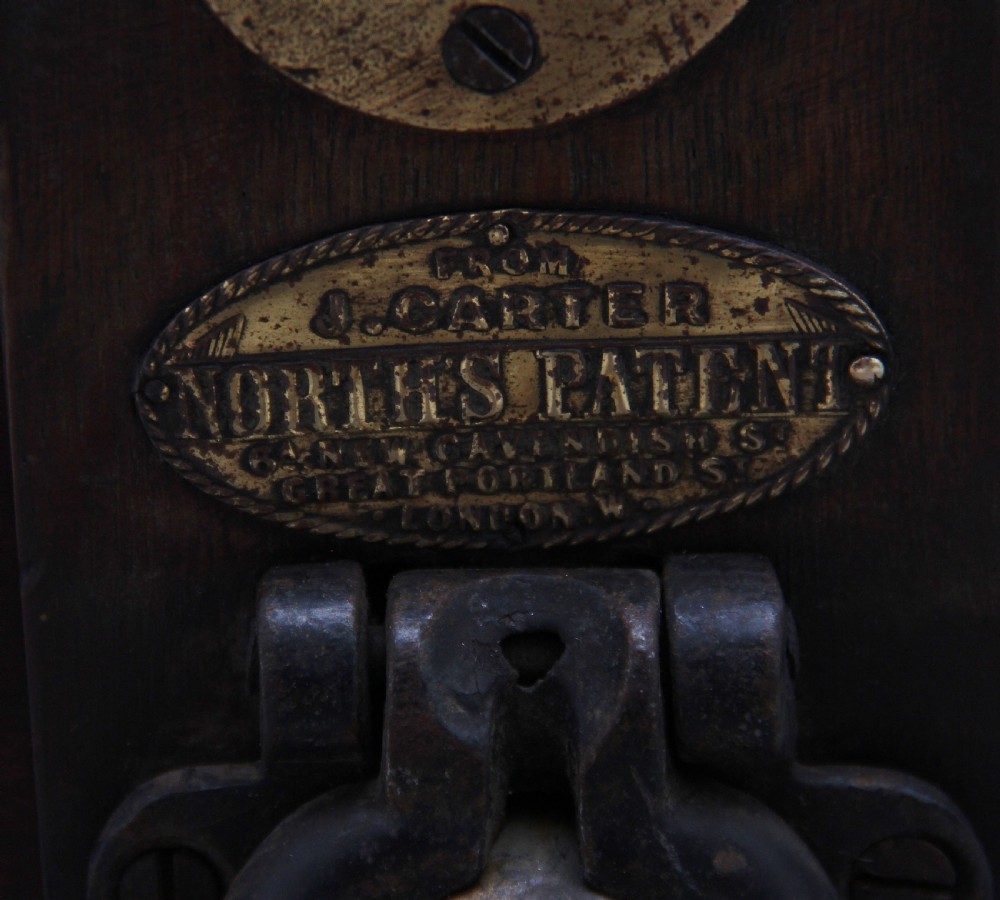 19th Century brass and mahogany reading stand View VI