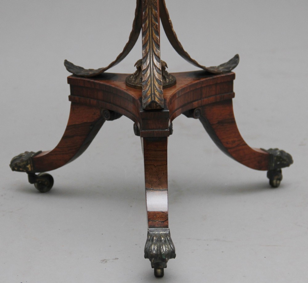 Early 19th Century rosewood occasional table View IV