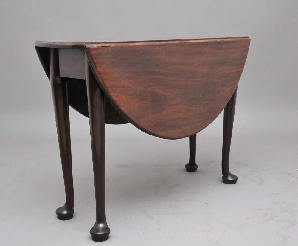 18th Century mahogany drop leaf table View II