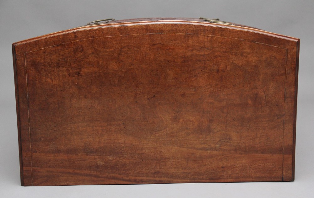 Early 19th Century mahogany bowfront chest View VIII