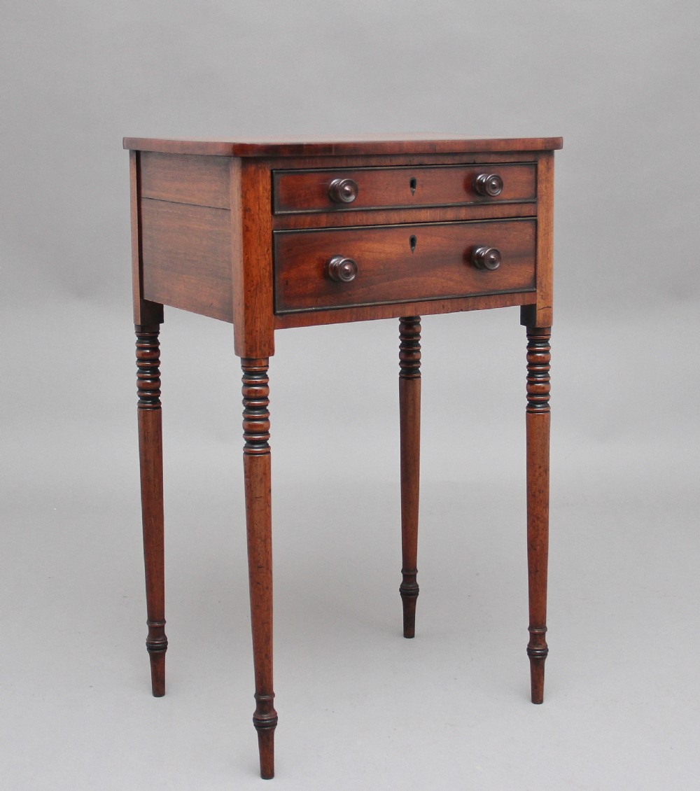 Early 19th Century mahogany side table