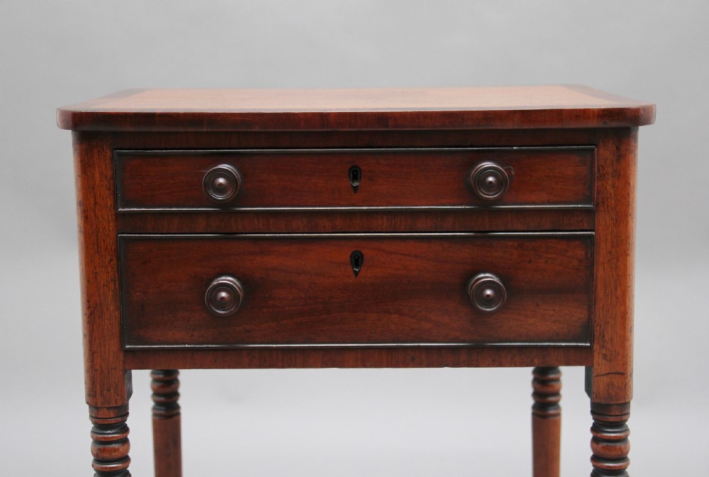 Early 19th Century mahogany side table View IX
