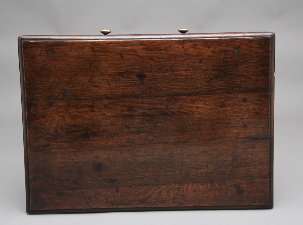 Early 18th Century oak side table View VII