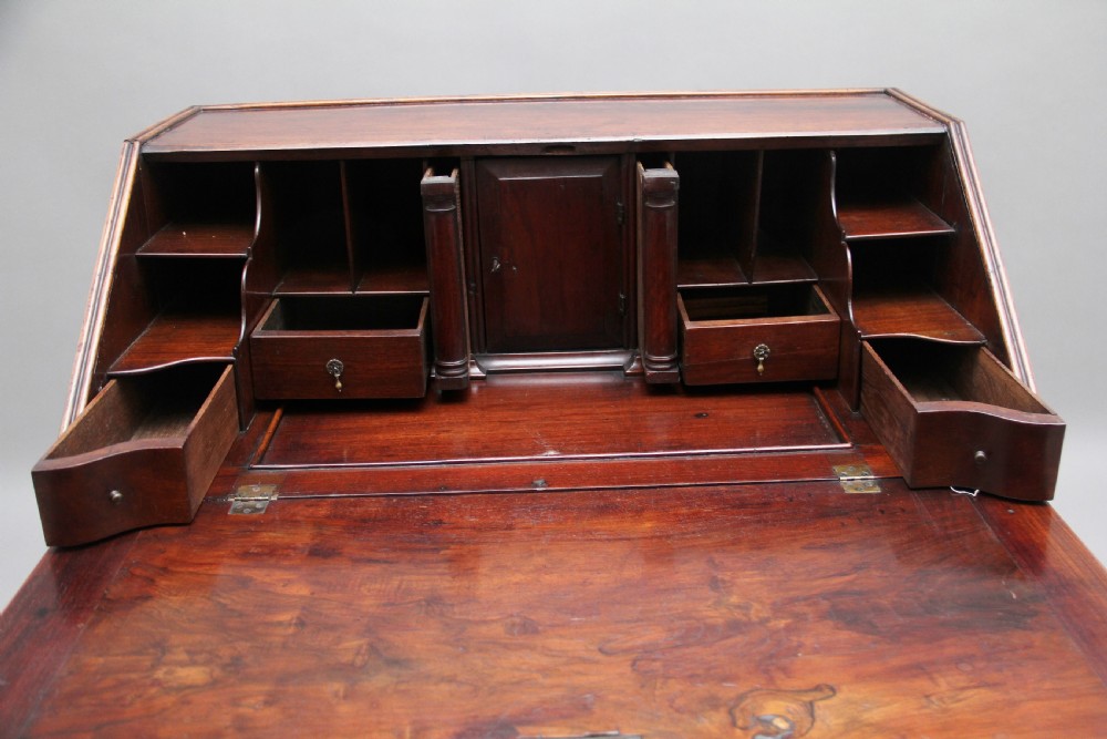 18th Century walnut bureau View XI
