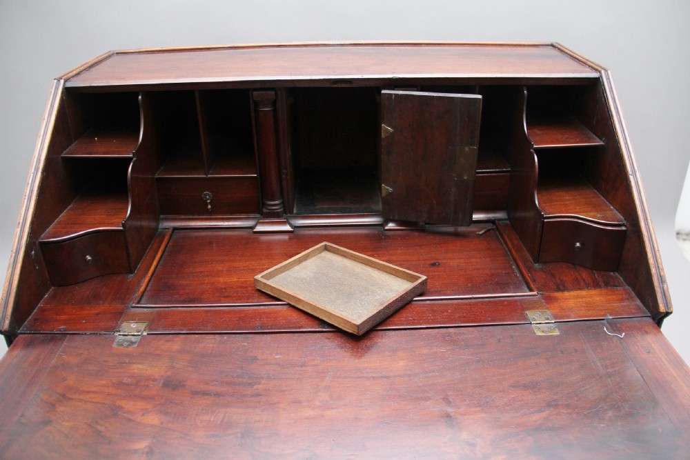 18th Century walnut bureau View XV
